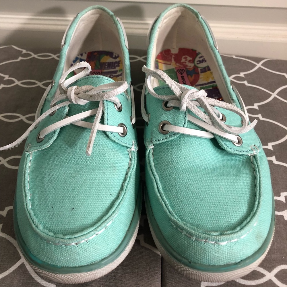 Rock & Candy Teal Loafers